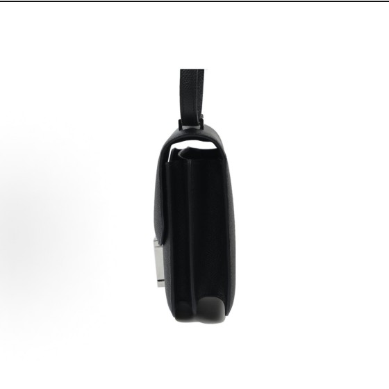 HERMES Constance 19 silver clasp Women\'s Edition 89 Noir Black